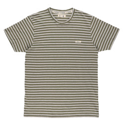 Anuell Roarganic Vetrer T-Shirt Olive Stripes