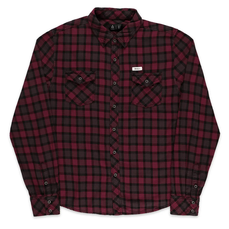 Anuell Lennesy Shirt Red Brown