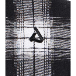 Anuell Hatchet Lined Flanell Jacket Black White