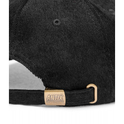 Antix Sol Cord 6 Panel Hat Black
