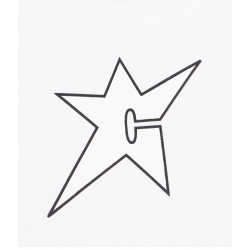 Carpet Company C-Star Logo T-Shirt White Black