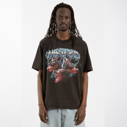 Wasted Paris Orthos T-Shirt Faded Black