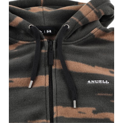 Anuell Grunnor Fleece Zip-Hoodie Coffee