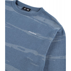 Anuell Grunnem Organic Knit Sweatshirt Blue