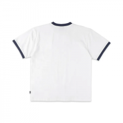 Antix Ringera Organic T-Shirt White Stoned Blue