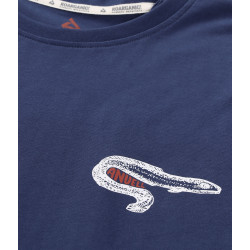 Anuell Slipper Organic T-Shirt Navy