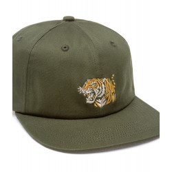 Anuell Prawler 6 Panel Cap Olive Green