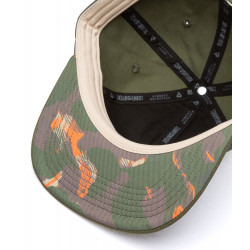 Anuell Prawler 6 Panel Cap Olive Green