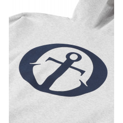Ancore Classic Hoodie Heather White