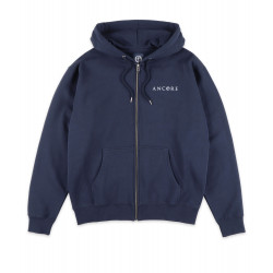 Ancore Classic Organic Zip-Hoodie Dark Navy