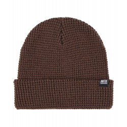 Antix Pure Waffle Beanie Brown