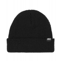 Antix Pure Waffle Beanie Black