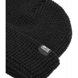 Antix Pure Waffle Beanie Black