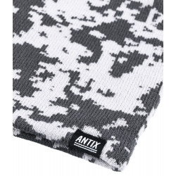 Antix Camo Skull Beanie Dark Grey