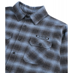 Antix Simplex Flanell Shirt Apparel Blue Black Check