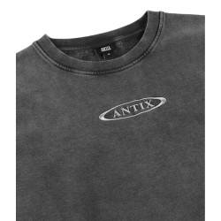 Antix Simplex Organic Sweatshirt Washed Black