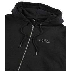 Antix Simplex Organic Zip-Hoodie Black