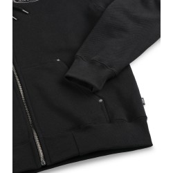 Antix Simplex Heavyweight Organic Zip-Hoodie Black