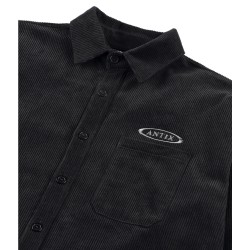 Antix Simplex Corduroy Long Sleeve T-Shirt Black